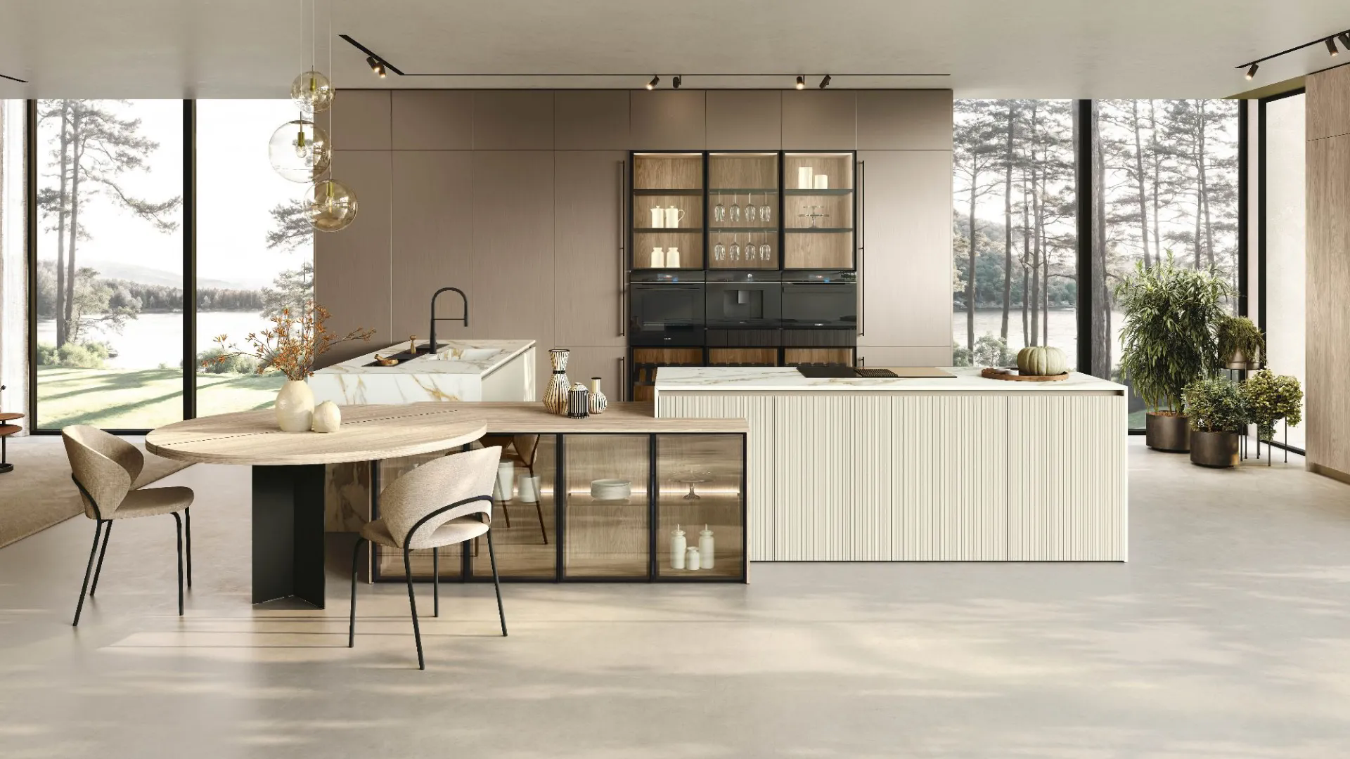 Stile minimal, colore in primo piano