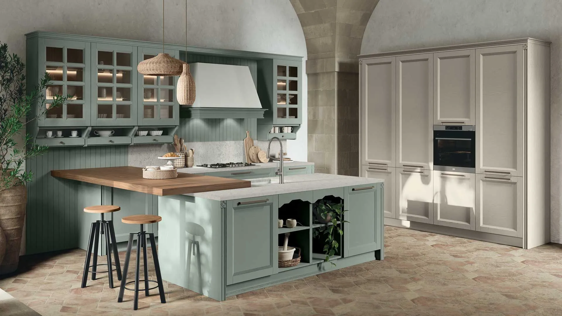 Stosa Beverly La cucina inedita e trasformista